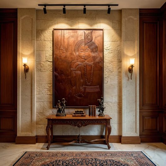 RADHA KRISHNA 3D ART