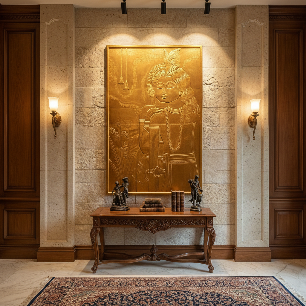 RADHA KRISHNA 3D ART