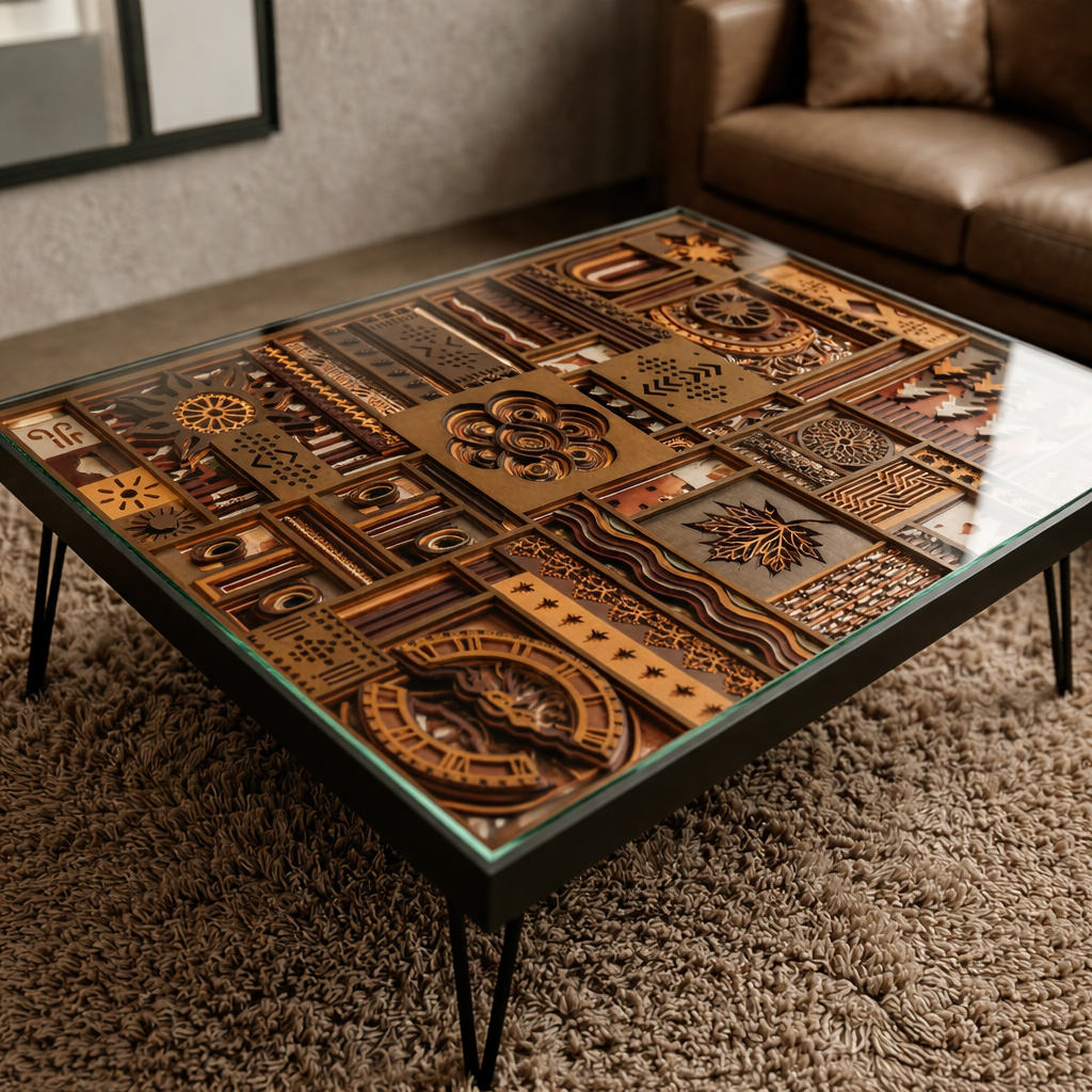 Wild Symmetry - Multilayered Table