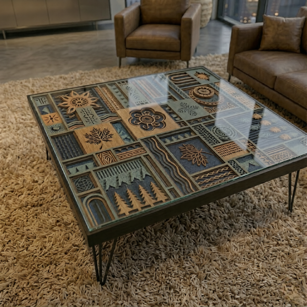 Wild Symmetry - Multilayered Table