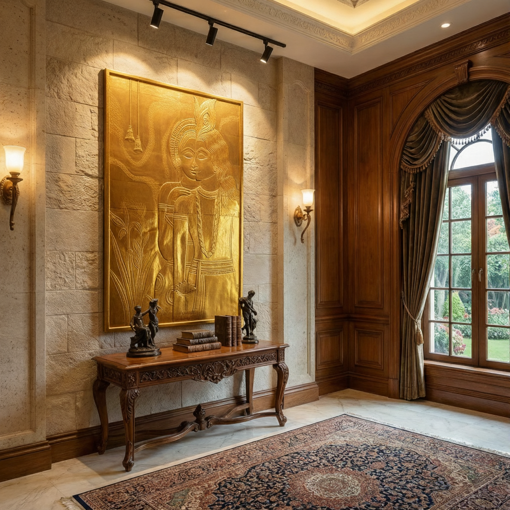 RADHA KRISHNA 3D ART