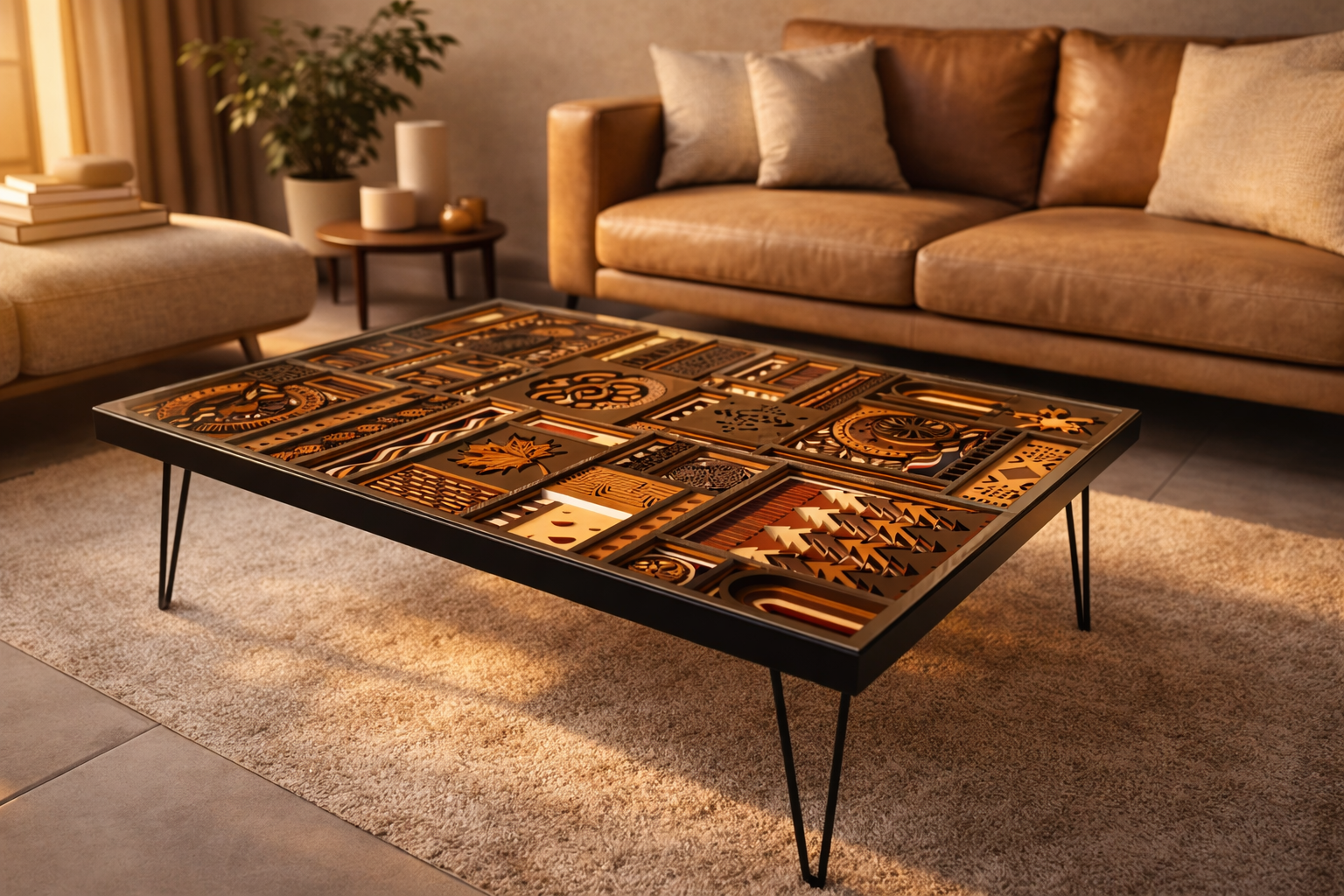 Wild Symmetry - Multilayered Table